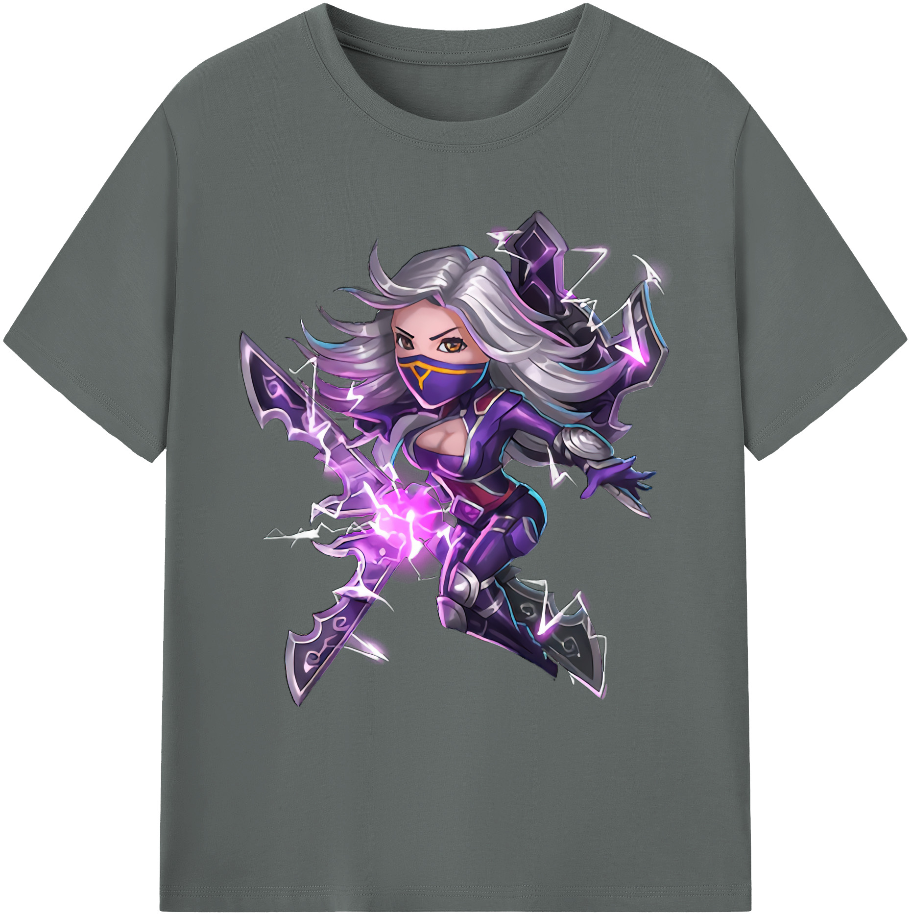 リーグ・オブ・レジェンド League of Legends LOL 綿100％ メンズ半袖Tシャツ｜肌触りやわらか＆通気性
